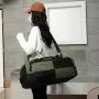 Large Capacity Multi-Functional Fitness Bag Dry Wet Separation IndependentHand Duffel Bag Single Shoulder Backpack