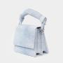 2024 Wholesale Custom Nice Quality Hand Make Denim And Pu Fashion Women Handbags