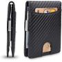 OEM828 Men Money Clip Slim Minimalist Rfid Blocking Money Clip Metal Wallet Business Fashion Men Wallets Purse