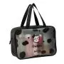 2024 custom logo Printing Carton Clear Pvc Wash Bag Toiletry Waterproof Plastic Travel Makeup Bag
