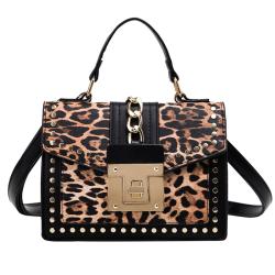 Fashion Luxury Women Messenger Bags Purse Crossbody Leopard Shoulder Leopard Hand Leopard Print Bag