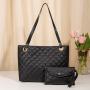 Two piece 2023 Fashion Women's Tote Bag Wholesale Casual Women's Shoulder Bag PU Leather Crossbody Bags For Women