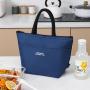 Gelory Freezable Reusable Leakproof Lunch Box Women Insulated Lunch Tote Bag With Soft Padded Handles
