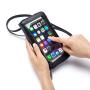 Fashion leather cross body phone bag touch screen phone crossbody bags women leather cell phone bag