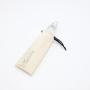 Custom Logo Printed Long Cotton Gift Cosmetic Bag High End Organic Gift Cosmetic Cotton Pouch
