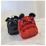 custom Lovely bow girl's Mini sequin backpack cute shining sequin leather backpack for kids