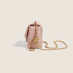 2024 Custom Snake Vegan Leather Shoulder Crossbody Bag For Women Ladies Sling