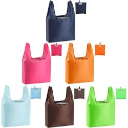 2024 GELORY Customized Reusable Heavy Duty Shopping Tote Bags Washable Foldable Grocery Shopping Bags
