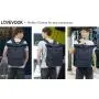 LOVEVOOK factory women's rolltop school bags outdoor man travel sports rucksack fashion gym laptop backpack with cooler pocket