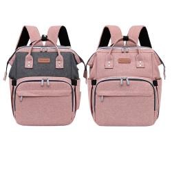 Wholesale Diaper Bag Backpack Multi function Travel Backpack Maternity Baby Changing Bags