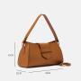 Custom Simple Female PU Handbag Fashion Luxury Underarm Shoulder Hand Bags For Women