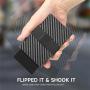 New Metal Pop Up Card Holder Wallet with Cash Band RFID Blocking Slim Metal Card Holder for Men