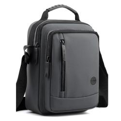 HR220 New Polyester Men's Shoulder Bag Fashion Casual Handheld Crossbody Bag Outdoor Sports Vertical Square Style Boy's Bag