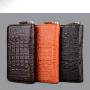 Cartera De Cuero Para Hombre  Authentic Genuine Crocodile Skin Real Croc Leather Men's Clutch Bag Hand Zipper Wallets For Men