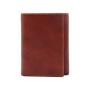 Genuine Leather Front Pocket Trifold Wallet RFID Wallets for Men Slim