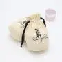 High Quality Round Bottom Cotton Linen Drawstring Candle Bag Candle Pouch Natural Cotton Muslin Gift Cosmetic Dust Bag