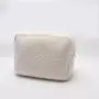 2023 Keymay RTS Winter Popular S M L Xl Brown Black Pink Makeup Bag Christmas Teddy Zipper Pouch Fluffy Sherpa Cosmetic Bag