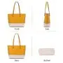 Lovevook brand custom handbags 3 pcs set OEM ODM design fashion tote bag women purses and handbags ladies hand bags for women