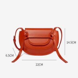 Fashion Small Shoulder Bag Wholesale Luxury Pu Leather Vintage  Handbag Fashion Ladies Designer for Women Cross body Saddle Bag