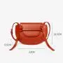 Fashion Small Shoulder Bag Wholesale Luxury Pu Leather Vintage  Handbag Fashion Ladies Designer for Women Cross body Saddle Bag