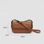 BSCI Custom Pu Leather Shoulder Bag For Women Small Vintage Vegan Leather Hand Bag French Design Female Luxury Cross Body Bag