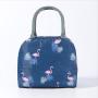 Insulated Lunch Bag Thermal Stripe Tote Cooler Picnic Food Small Lunch Bag For Women