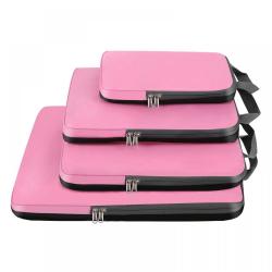 high quality oem travel accessories ultralight 4/5 set luggage compression packing cubes for suitcases organizer