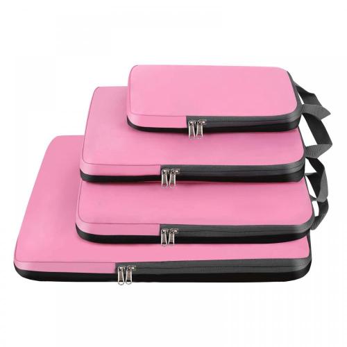 high quality oem travel accessories ultralight 4/5 set luggage compression packing cubes for suitcases organizer