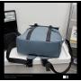 SC068 New Men's Business Shoulder Bag Printed Logo Large-capacity Pu Laptop Bag Student Schoolbag