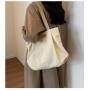 ZR732 Woman Bag Handbag Retro Canvas Fashion Female Portable Big High Quality Shoulder Underarm Bag Girl Versatile Bag Shopping