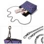 Designer 3pcs Luminous Geometric Bag Holographic Reflective Crossbody Shoulder Bag Tote Clutch Purse HandBag Sets Lady backpack