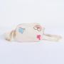 Low MOQ Waterproof Sling Crossbody Bag Nylon Zipper Travel Pouch Waist Bag Custom Shoulder Messenger Crossbody Bag Women