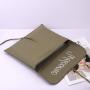 Custom Logo Printing Envelope Cotton Twll Clothes Handbag Pouch With Bow Colorful Dust Cotton Envelope Pouch