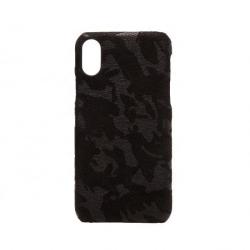 Wholesale  Genuine Calfskin Leather Phone Cover Black Phone Case Protector