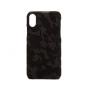 Wholesale  Genuine Calfskin Leather Phone Cover Black Phone Case Protector