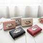 2024 New Women's Small Mobile Phone Bags Casual Square Bags Single Shoulder Crossbody Bag Red Lips Chain