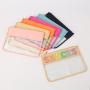 Transparent Clear Flat PVC Pouch Travel Cosmetic Bag Waterproof Cosmetic Toiletry Bag