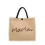 KBW024 2023 Fashion Women Handbag Linen Women Bag Large Capacity Casual Shoulder Bag Fashion Letter Package