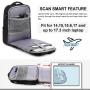2022 LOVEVOOK new arrival Bookbag Vintage school bags large anti-theft waterproof women Travel Daypack 15.6in laptop backpacks
