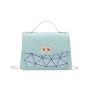 Wholesale Ladies Patchwork Color Diamond Square Bag Wholesale 2022 New Lock Chain Handbag Pu Leather Lock Tot Bag
