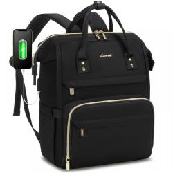 LOVEVOOK Fashion High quality Waterproof Laptop Bag School Bookbag Carry on Teacher Nurse Daypack Travel Women Laptop Backpack