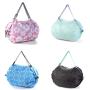 ZF016 Customized New Folding Shopping Bag Leisure Travel Portable  Handbag Waterproof Tear-proof Nylon Eco-Friendly Storage Bag