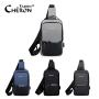 Custom Satchel Multi Pouch Camo Removable Strap New Style Usb Charging Sling Bum Crossbody Chest Bag