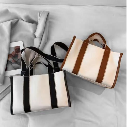Hot Sale Korean fashion canvas bag large capacity handbag female single shoulder crossbody Tote bags