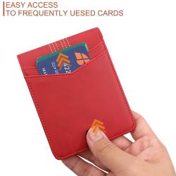 Compact Front Pocket Wallets RFID Blocking Credit Card Holder Mens Slim Wallet