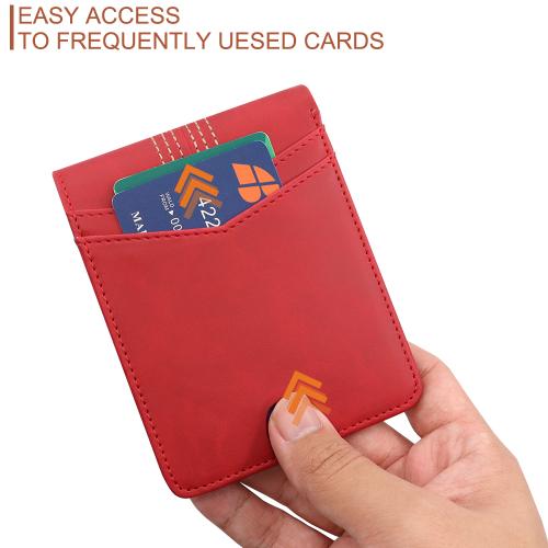 Compact Front Pocket Wallets RFID Blocking Credit Card Holder Mens Slim Wallet