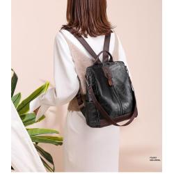 KBW606 Hot Ladies Shoulder Bag New PU Women Bags Europe and The United States Casual Outdoor Travel Backpack Anti-theft Bag