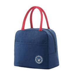 HR076 Working Waterproof Lunch Box Bag Aluminum Foil Cloth Picnic Handbag School Heat Preservation Camping Household Bento Bag
