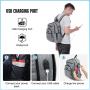 LOVEVOOK waterproof Work Teacher/Nurse Backpack Business Backpack 15.6 Inch College Bookbag for Men Women Travel Laptop Backpack