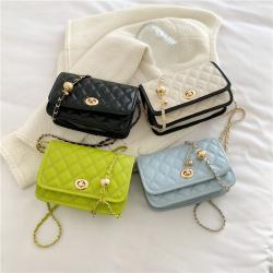 Diamond Lattice Shoulder Crossbody Bag Cokobella Bags Women Handbags Shoulder Casual Pu Women Shoulder Bag CY74150